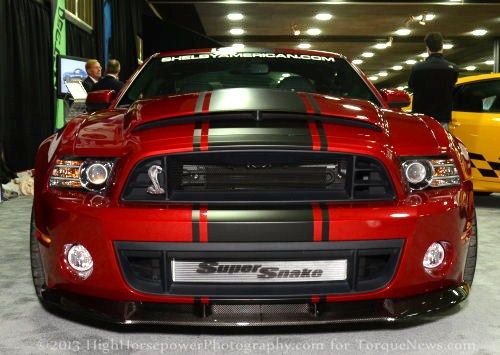 The 2013 Shelby GT500 Super Snake Widebody at NAIAS | Torque News